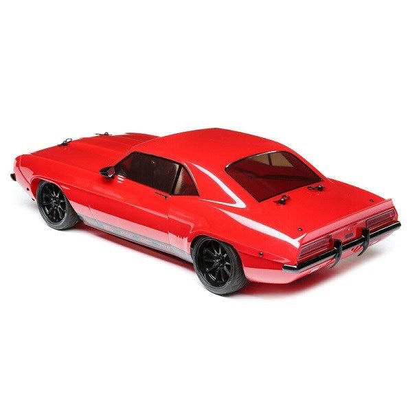 TLR LOSI LOS03033T1 1/10 1969 Chevy Camaro V100 AWD Brushed RTR Red - Hobby City NZ (8324310499565)