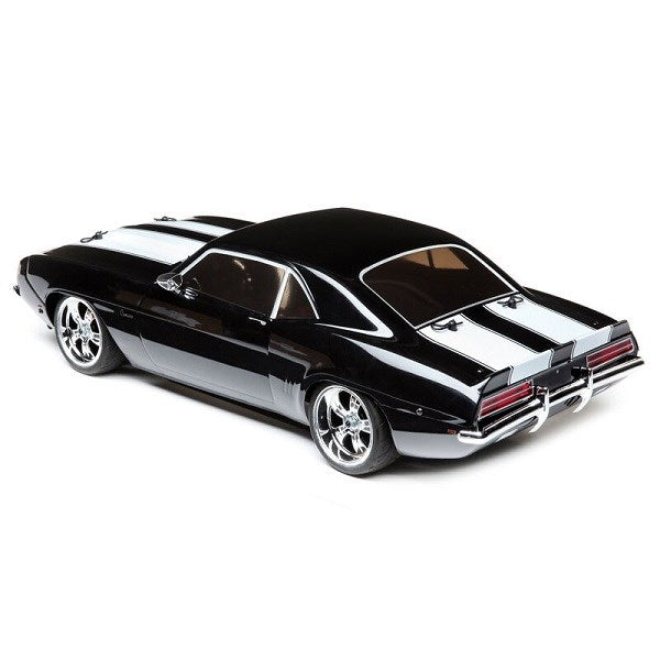 TLR LOSI LOS03033T2 1/10 1969 Chevy Camaro V100 AWD Brushed RTR Black (8324311482605)