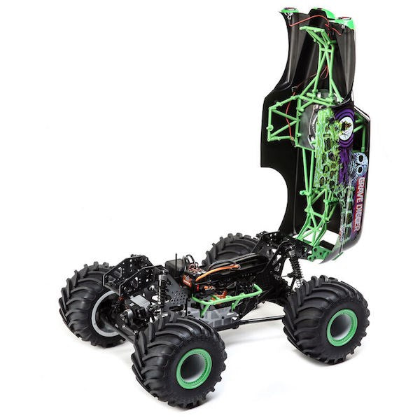 TLR LOSI LOS04021T1 1/10 LMT Grave Digger RTR 4WD Solid Axle Monster Truck (8324273471725)