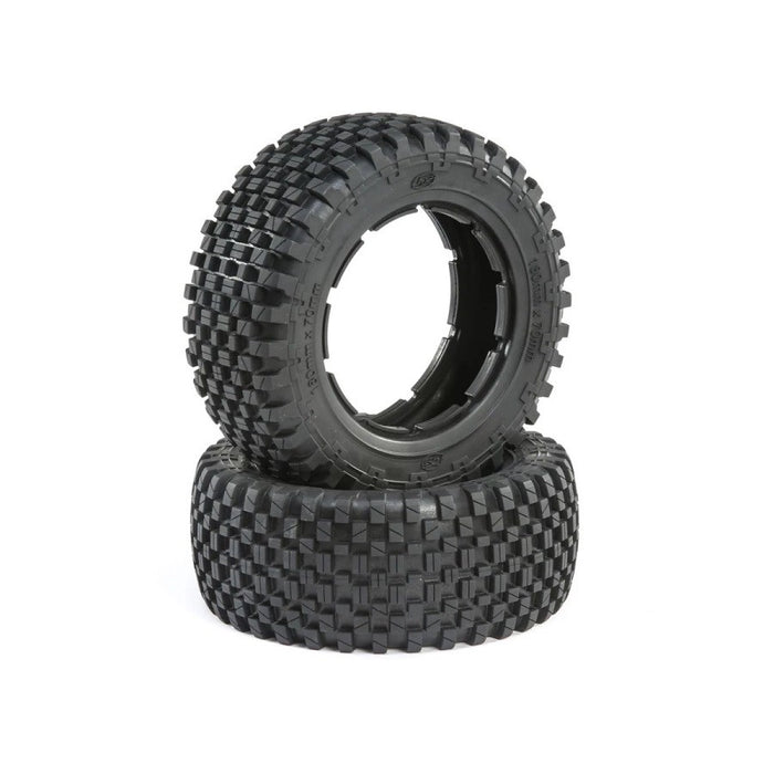 Losi 45023 Tire Set Firm (2): 5ive-T 2.0 by LOSI - Hobby City NZ