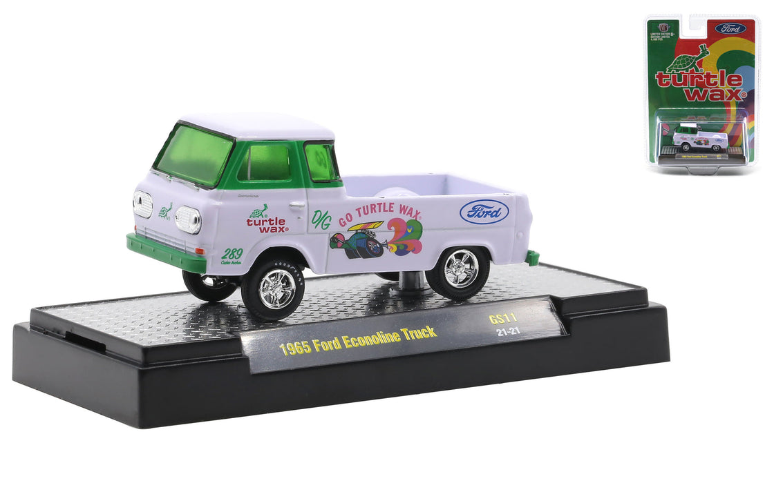 M2 Machines M2-31600-GS11 1/64 1965 Ford Econoline Truck Gasser (8867964354797)