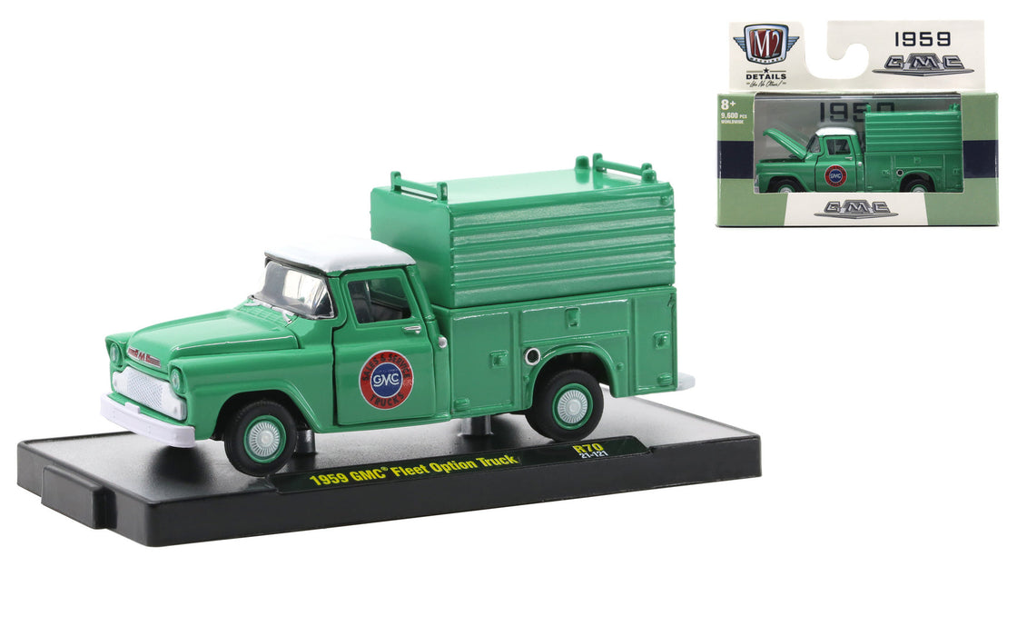 M2 Machines M2-32500-70D 1/64 1959 GMC Fleet Option Truck