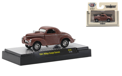 M2 Machines M2-32500-70E 1/64 1941 Willys Coupe Gasser (8867965927661)