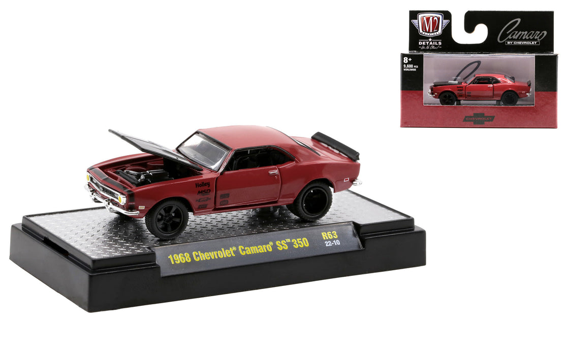 M2 Machines M2-32600-63E 1/64 1968 Chevrolet Camaro SS 350 (8867968680173)