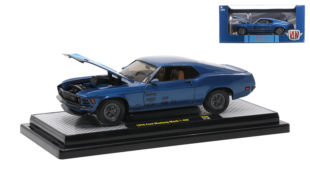 M2 Machines M2-40300-86A 1/24 1973 Ford Mustang Mach 1 428 (8867970875629)