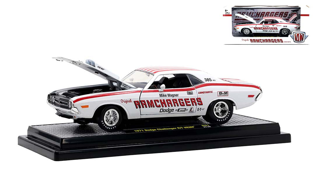 M2 Machines M2-40300-91B 1/24 1971 Dodge Challenger R/T HEMI (8867971301613)