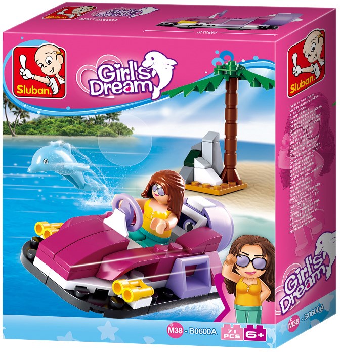 xSluban B0600A Girls Dream Hovercraft - Hobby City NZ (7546222248173)