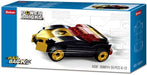 xSluban B0801H Power Bricks: Gold Black Winner - Pull Back Car (55pcs) - Hobby City NZ