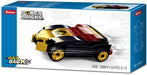 xSluban B0801H Power Bricks: Gold Black Winner - Pull Back Car (55pcs) - Hobby City NZ (7546230997229)