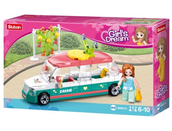 xSluban B0921A Girl's Dream: Limousine (117pcs) (7546237223149)