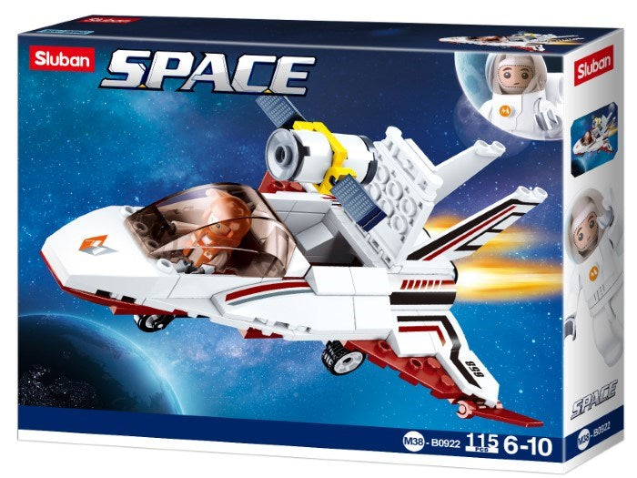 xSluban B0922 Space Saturn Interplanetary Vehicle - 115 Pc (7546228605165)