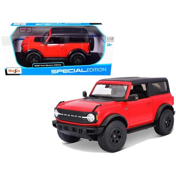 Maisto 31456 1/18 2021 Ford Bronco Wildtrak - Special Edition (7788114936045)