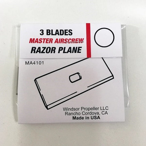 Master Airscrew 4101 Razor Plane Replacement Blades (3pcs) - Hobby City NZ