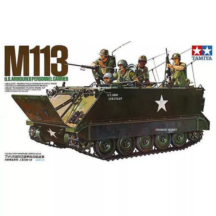 Tamiya 35040 1/35 US M113 APC - Hobby City NZ