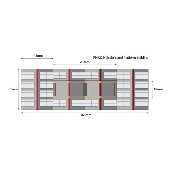 Metcalfe PN922 N Island Platform Building (8718364705005)