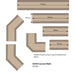 Metcalfe PO293 OO/HO Building Kit:  Curtain Walls (8718364344557)