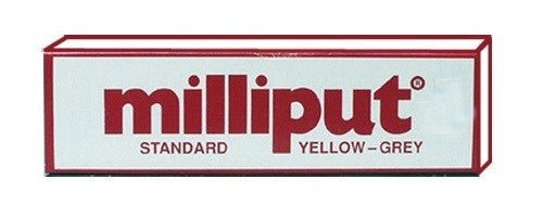 Milliput MILLI01 Standard Yellow-Grey Two Part Epoxy Putty (113.4g) (7540857798893)