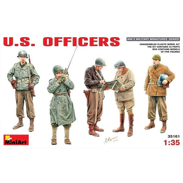 MiniArt 35161 1/35 U.S. Officers (8278347481325)