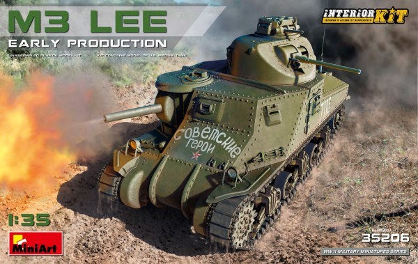 xMiniArt 35206 1/35 M3 LEE EARLY W/INTERIOR - Hobby City NZ (7654717325549)