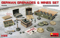 MiniArt 35258 1/35 GERMAN GRENADES & MINES SET (8278317203693)