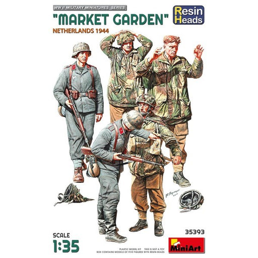 MiniArt 35393 1/35 "Market Garden" - Netherlands 1944 (Resin Heads) - Hobby City NZ (7759539175661)