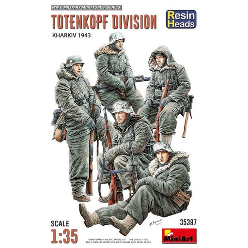 MiniArt 35397 1/35 Totenkopf Division - Kharkiv 1943 (Resin Heads) - Hobby City NZ