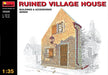 MiniArt 35520 1/35 RUINED VILLAGE HOUSE - Hobby City NZ (8278319399149)