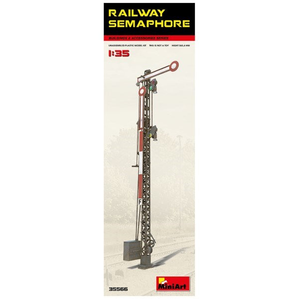 MiniArt 35566 1/35 Railway Semaphore (8137527591149)