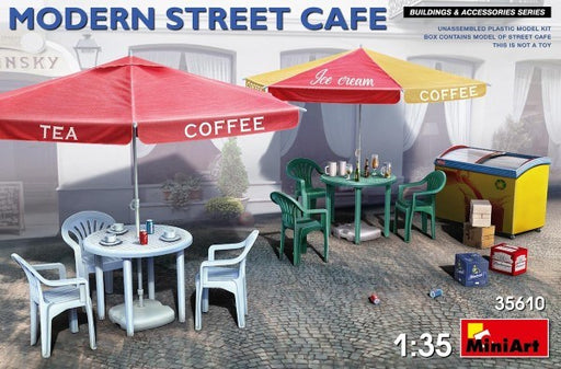 MiniArt 35610 1/35 MODERN STREET CAFE - Hobby City NZ (7546285097197)