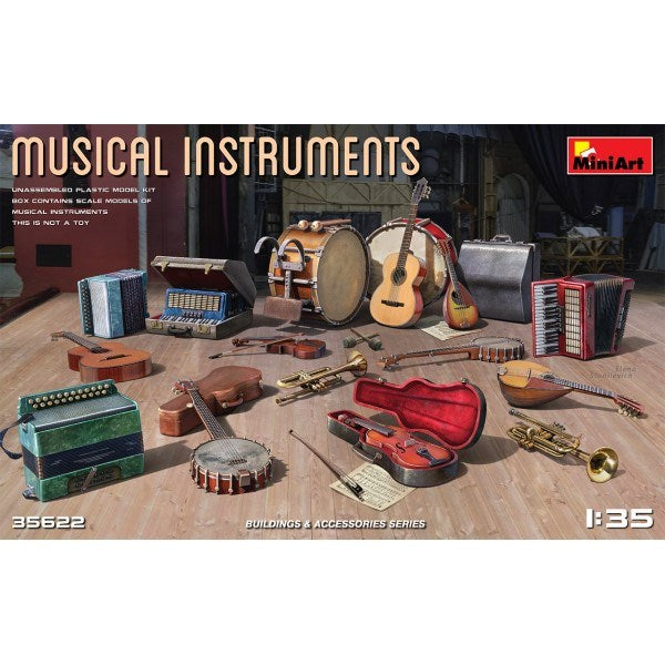 MiniArt 35622 1/35 MUSICAL INSTRUMENTS (7759543533805)