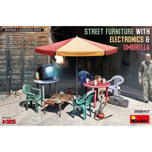 MiniArt 35647 1/35 STREET FURNITURE - Hobby City NZ