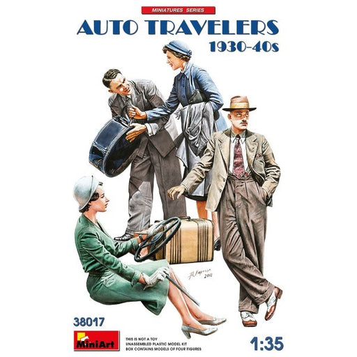 MiniArt 38017 1/35 AUTO TRAVELLERS 1930/40's - Hobby City NZ