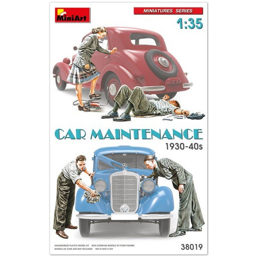 MiniArt 38019 1/35 CAR MAINTENANCE 1930/40's (7759545270509)