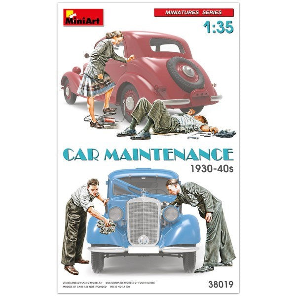 MiniArt 38019 1/35 CAR MAINTENANCE 1930/40's (7759545270509)