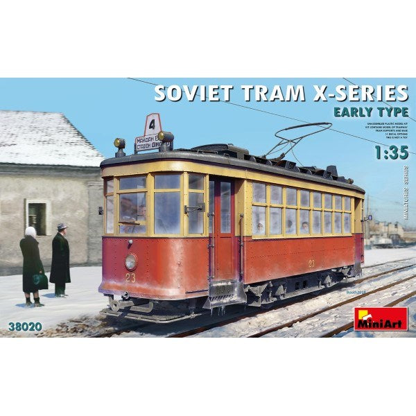 MiniArt 38020 1/35 SOVIET TRAM X SERIES EARLY (7759545303277)