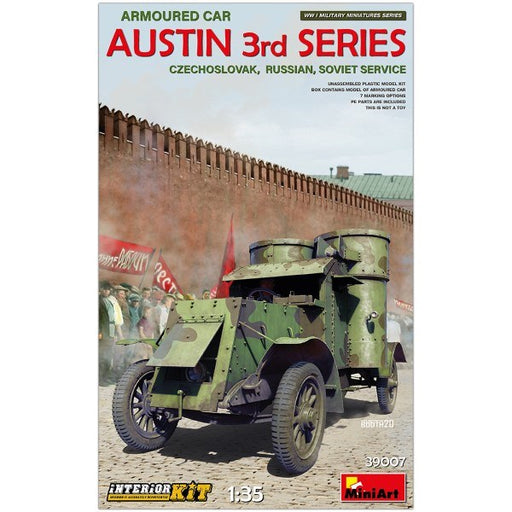 MiniArt 39007 1/35 AUSTIN ARMOURED CAR: Cz;RUSS; SOVSERV (7546287259885)