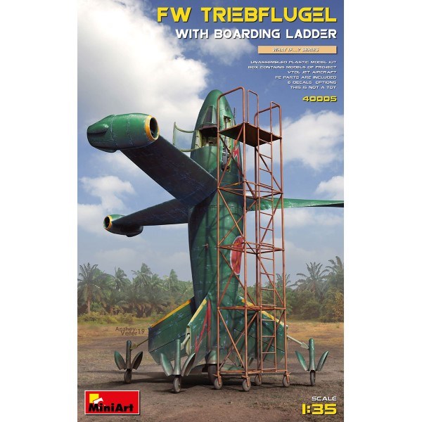 MiniArt 40005 1/35 FOCKE WULF TRIEBFLUGEL W/BOARDING (7759546056941)