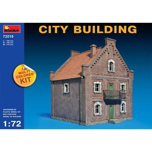 MiniArt 72019 1/72 CITY BUILDING (7759547007213)