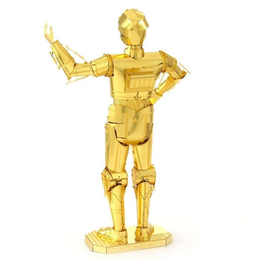 Metal Earth MMS270 Star War's C-3PO Gold (7495713194221)