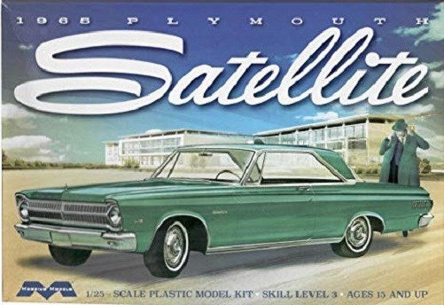 Moebius Models 1215 1/25 1965 Plymouth Satellite (7654608929005)