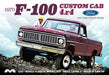 Moebius Models 1230 1/25 '70 Ford Custom Cab 4x4 (8120342216941)