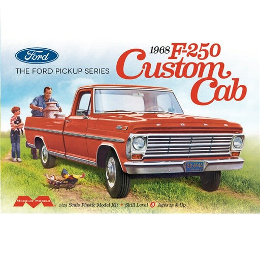 Moebius Models 2564 1/25 '68 Ford F-250 Custom Cab - Hobby City NZ (8191638634733)