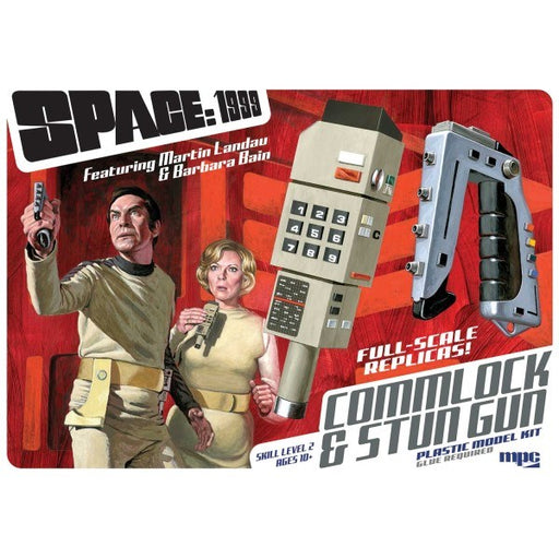 MPC 0941 Full-Scale SPACE: 1999 Commlock and Stun Gun Replicas (8745092350189)