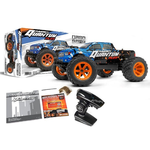 Maverick MV150202 1/10 4WD Quantum MT FLUX 80A - Blue/Orange (7932606054637)