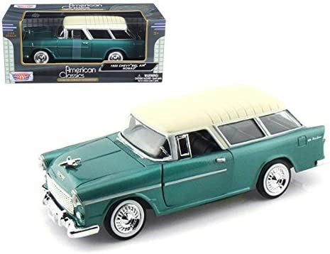 Motormax 73248 1/24 1955 Chevrolet Nomad (8183096246509)