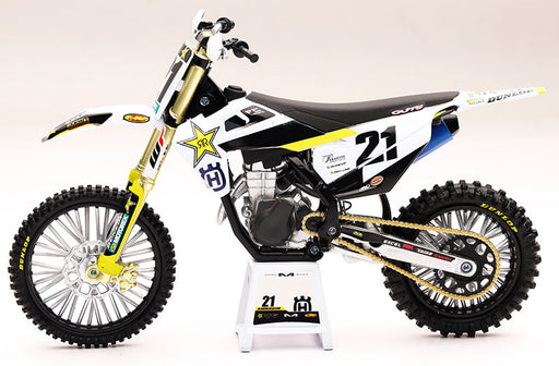 New Ray NR-58233 1/12 2020 Rockstar Energy Husqvarna Factory Race Team FC450- Jason Anderson (8867976282349)