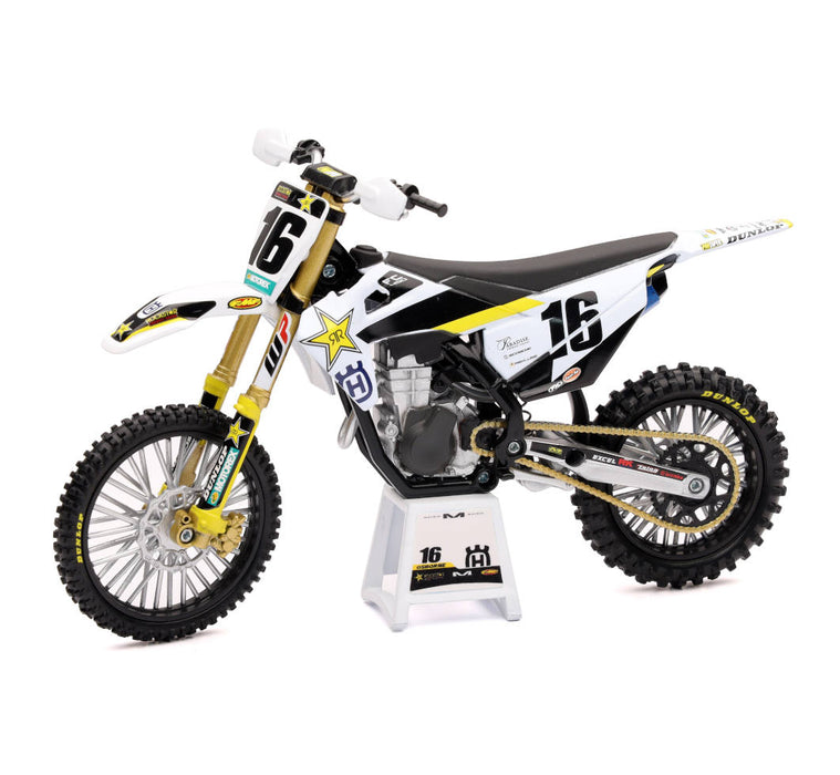 New Ray NR-58243 2020 Rockstar Energy Husqvarna Factory Race Team FC450- Zach Osbourne (8867976315117)