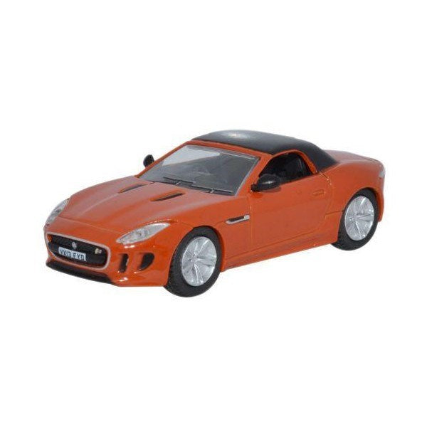 Oxford 76FTYP003 1/76 Jaguar F Type (Firesand) (7546197278957)