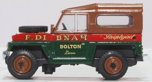 Oxford LRL006 1/76 Land Rover 1/2 Ton Lightweight Hard Top- Fred Dibnah (8753876402413)