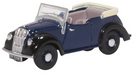 Oxford 76ME006 1/76 Morris Eight E Series Tourer (Dark Blue) (8100527440109)